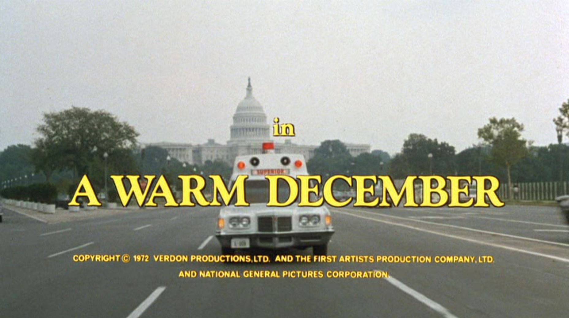 A Warm December Film Title