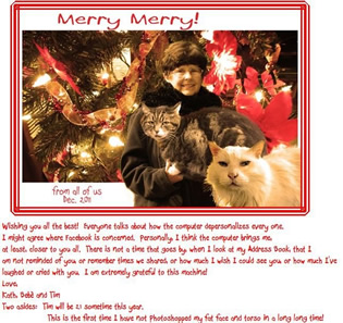 Kathy Duning's Christmas Card