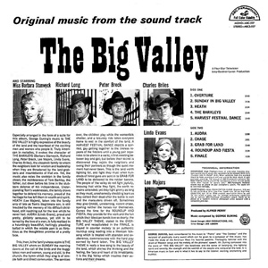 The Big Valley LP Back Cover
