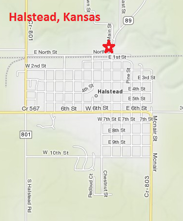 Halstead Map